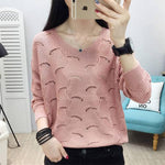 Suéter Feminino Casual de Tricot Petalita - Vista Ladies