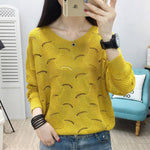 Suéter Feminino Casual de Tricot Petalita - Vista Ladies