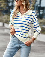 Suéter Feminino Casual Gola Polo Iolita - Vista Ladies