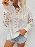 Suéter Feminino Casual Nacar - Vista Ladies