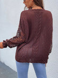 Suéter Feminino Casual Nacar - Vista Ladies