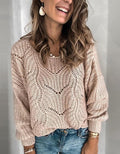 Suéter Feminino de Tricot Lepidoli - Vista Ladies