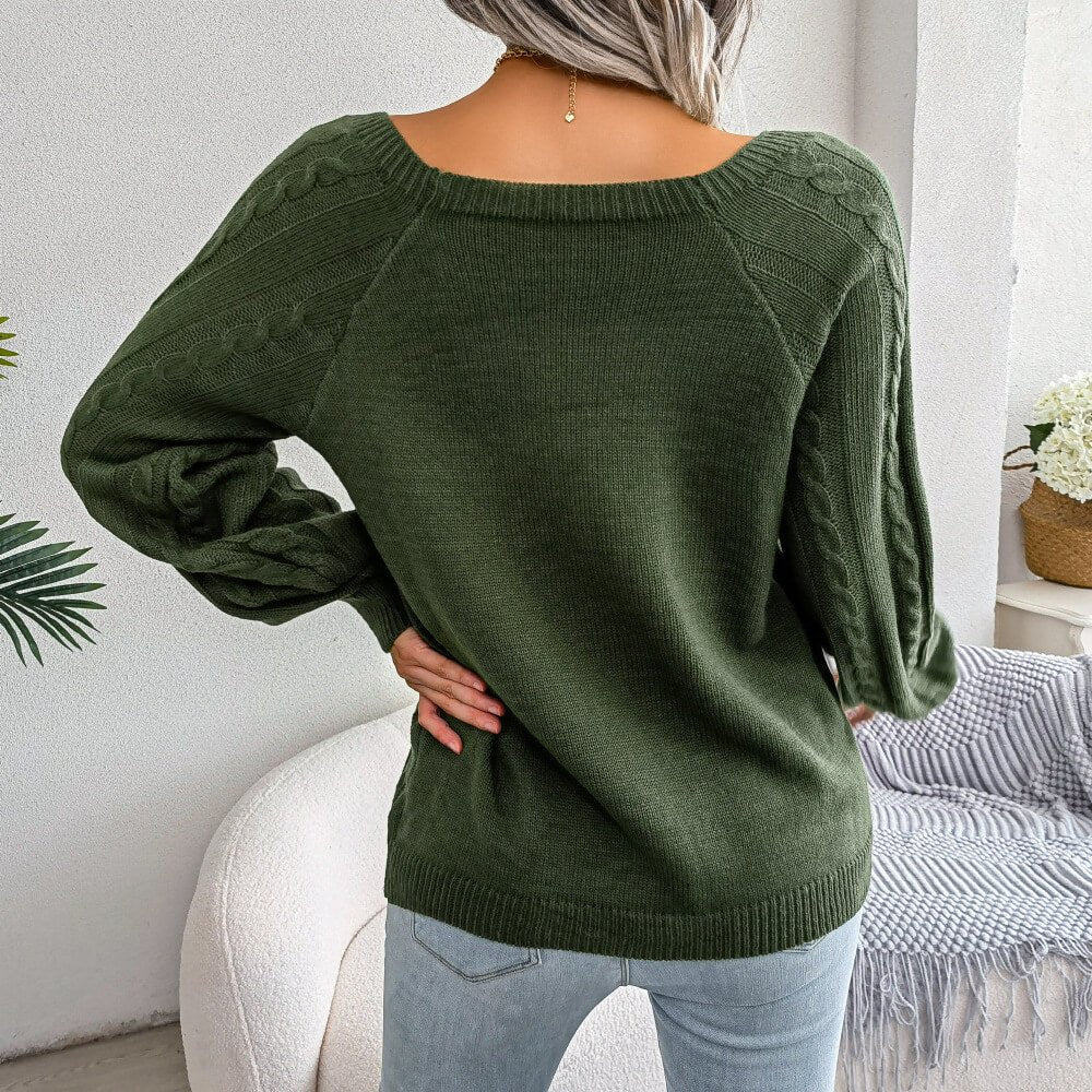 Suéter Feminino de Tricot Lolita - Vista Ladies