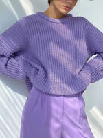 Suéter Feminino de Tricot Oversized Rodoalita - Vista Ladies