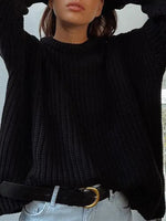 Suéter Feminino de Tricot Oversized Rodoalita - Vista Ladies