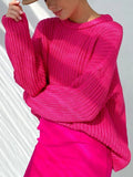 Suéter Feminino de Tricot Oversized Rodoalita - Vista Ladies