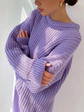 Suéter Feminino de Tricot Oversized Rodoalita - Vista Ladies