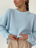Suéter Feminino de Tricot Oversized Rodoalita - Vista Ladies