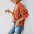 Suéter Feminino de Tricot Oversized Rubi - Vista Ladies