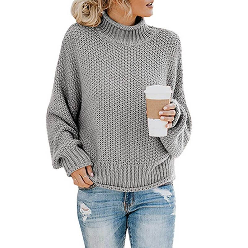 Suéter Feminino de Tricot Oversized Rubi - Vista Ladies