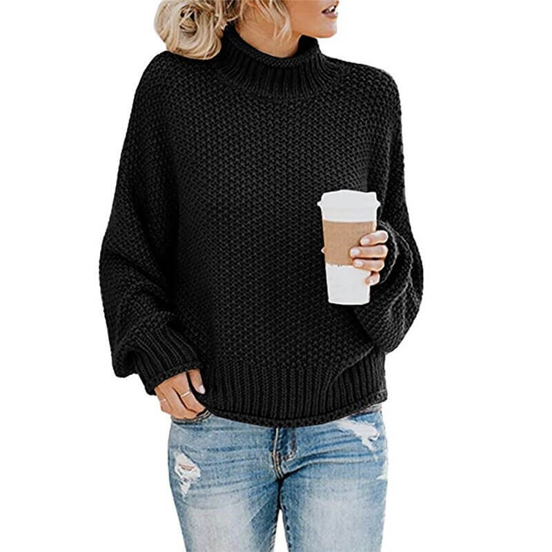 Suéter Feminino de Tricot Oversized Rubi - Vista Ladies