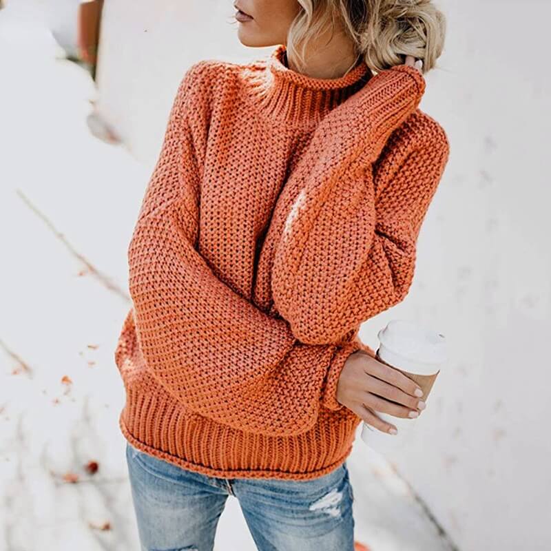 Suéter Feminino de Tricot Oversized Rubi - Vista Ladies