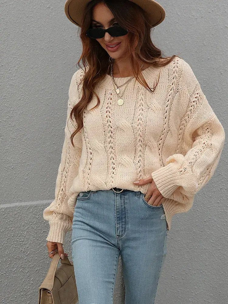 Suéter Feminino de Tricot Tifanya - Vista Ladies