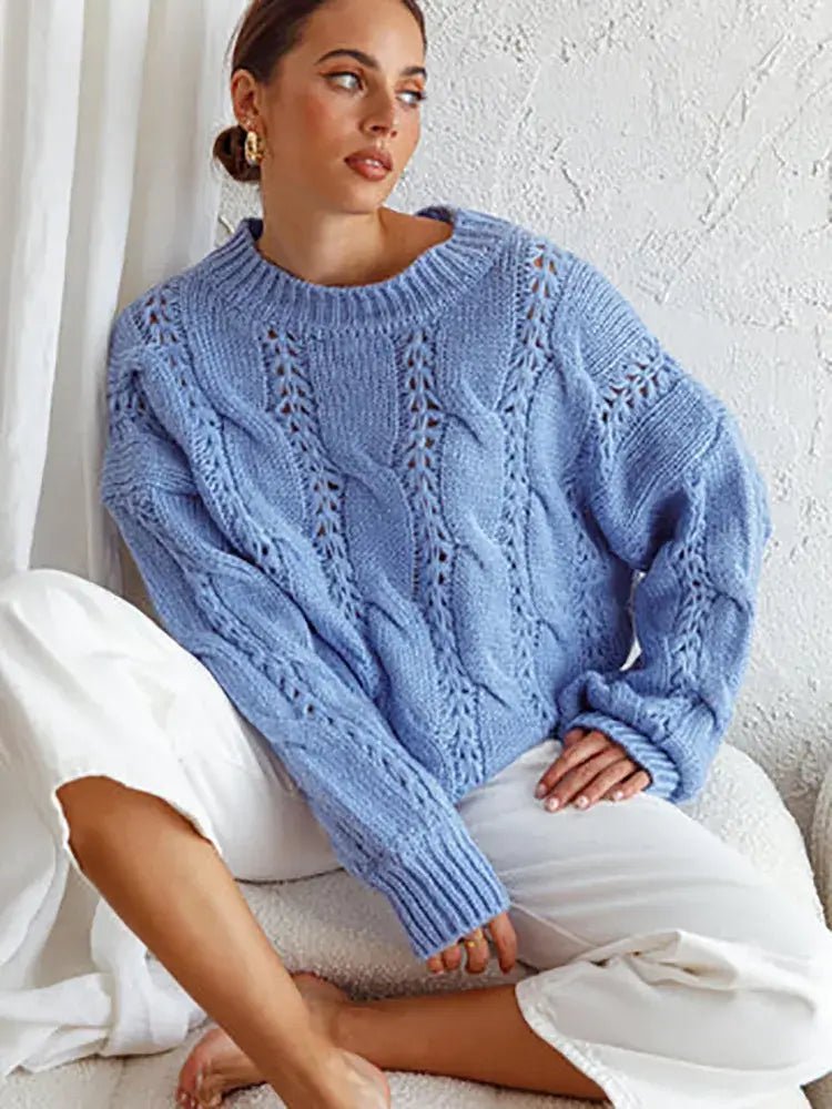 Suéter Feminino de Tricot Tifanya - Vista Ladies