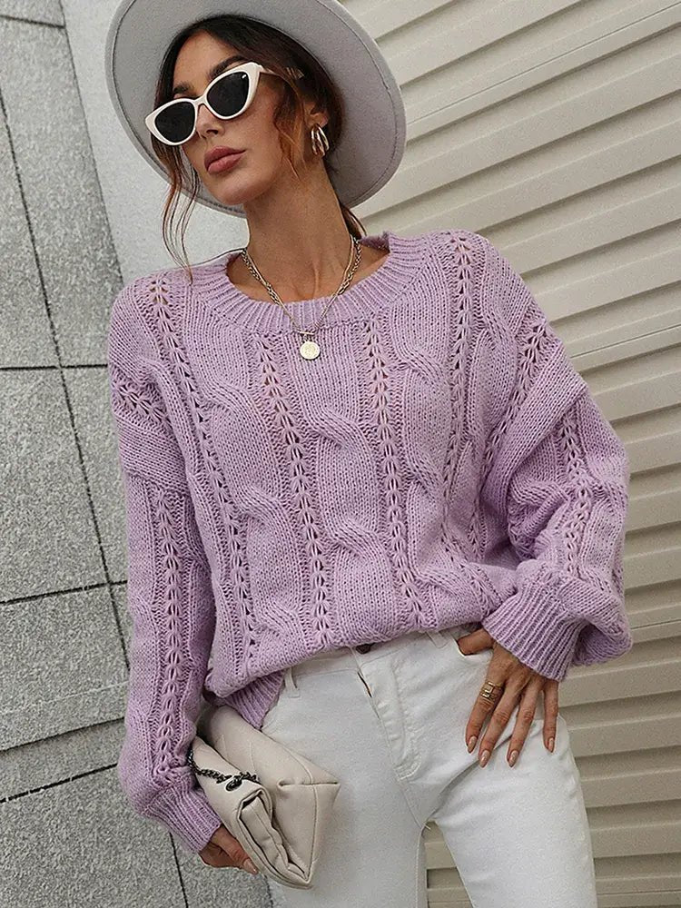 Suéter Feminino de Tricot Tifanya - Vista Ladies