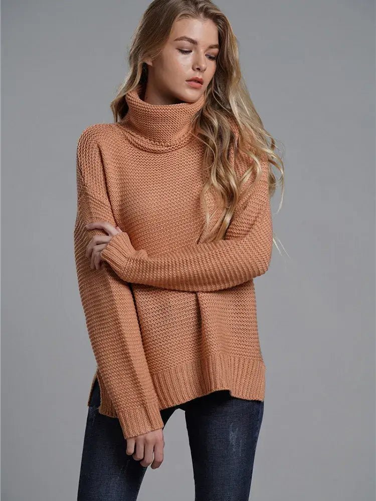Suéter Gola Alta Salicorne - Vista Ladies
