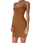 Vestido Curto Feminino Bodycon de Alças Finas Júlia | Innovare