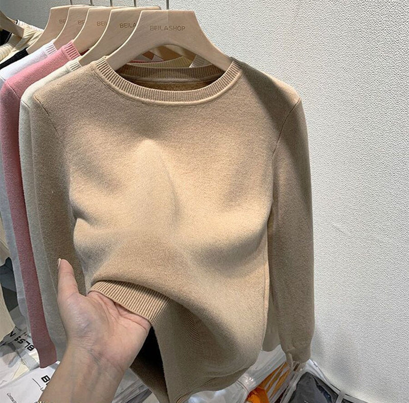 Sweater Peluciado Térmica - Vista Ladies