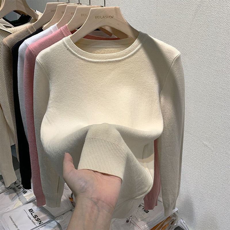 Sweater Peluciado Térmica - Vista Ladies