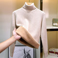 Sweater Peluciado Térmica Gola Alta - Vista Ladies