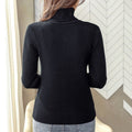 Sweater Peluciado Térmica Gola Alta - Vista Ladies