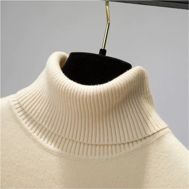Sweater Peluciado Térmica Gola Alta - Vista Ladies