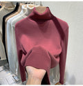 Sweater Peluciado Térmica Gola Alta - Vista Ladies