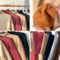 Sweater Peluciado Térmica Gola Alta - Vista Ladies