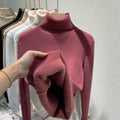 Sweater Peluciado Térmica Gola Alta - Vista Ladies