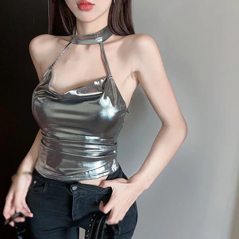 Top Cropped Prata - Laura - Ziora