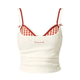 Top cropped Y2K com corset de renda – Giovanna - Ziora