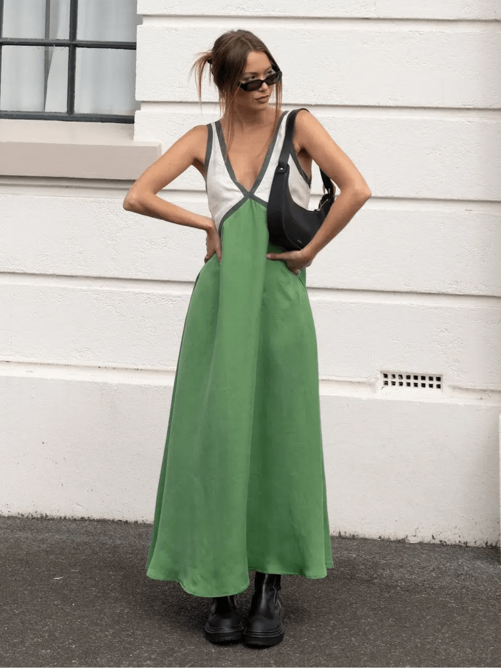 Vestido Decote V Luise - Ziora