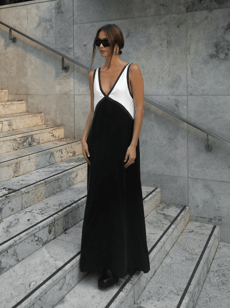 Vestido Decote V Luise - Ziora