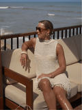 Vestido em Malha com Franjas Giovanna - Ziora
