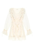 Vestido Leve de Chiffon com Babados Milano - Ziora