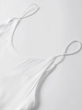 Vestido Longo Branco Marfim Martina - Ziora
