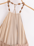 Vestido Longo Plissado Annah - Ziora