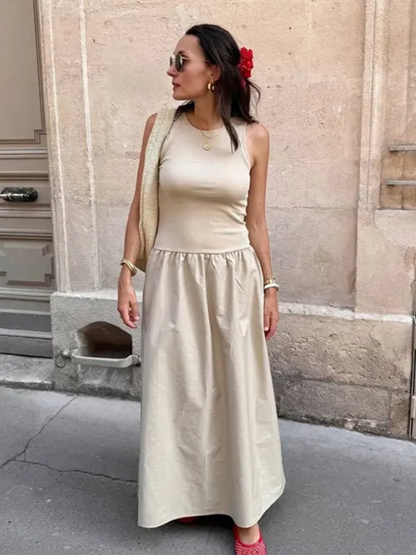 Vestido Midi Internazionale Nude - Ziora