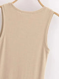 Vestido Midi Internazionale Nude - Ziora