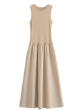 Vestido Midi Internazionale Nude - Ziora