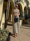 Vestido Midi Long em Tricô Fernanda - Ziora