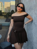 Vestido Mini Off Shoulder - Camila - Ziora