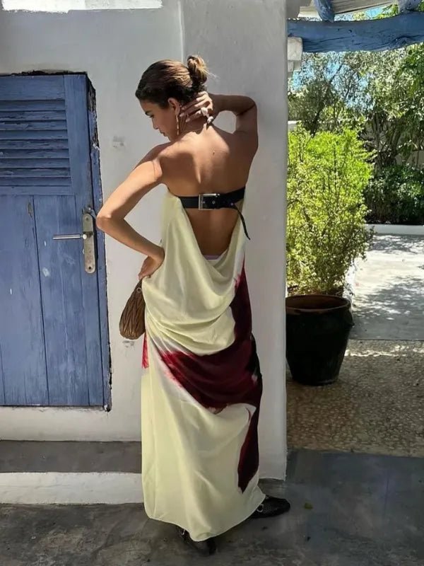 Vestido Tomara que Caia com Detalhe de Fivela Andrea - Ziora