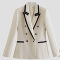 Blazer Feminino Casual de Lã Elegance
