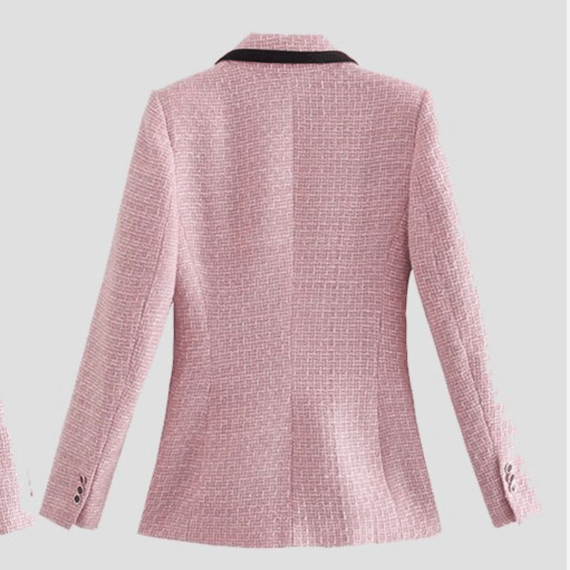 Blazer Feminino Casual de Lã Elegance