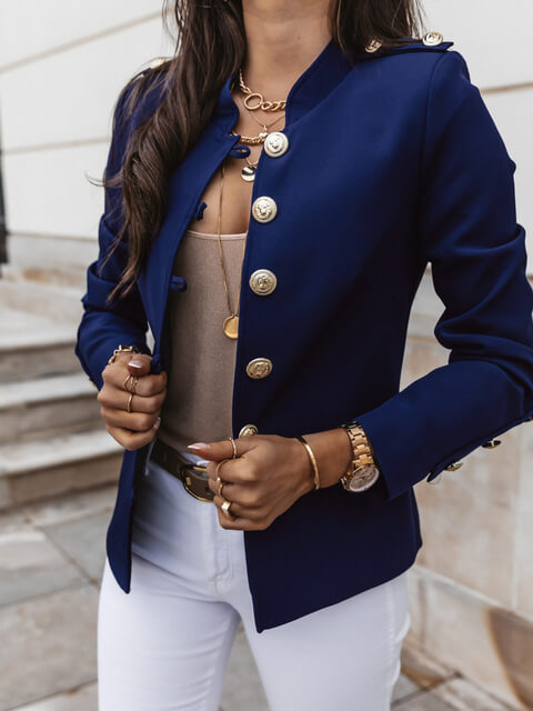 Blazer Livin Abotoamento Rhapsody