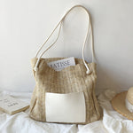 Bolsa de Palha Feminina Casual
