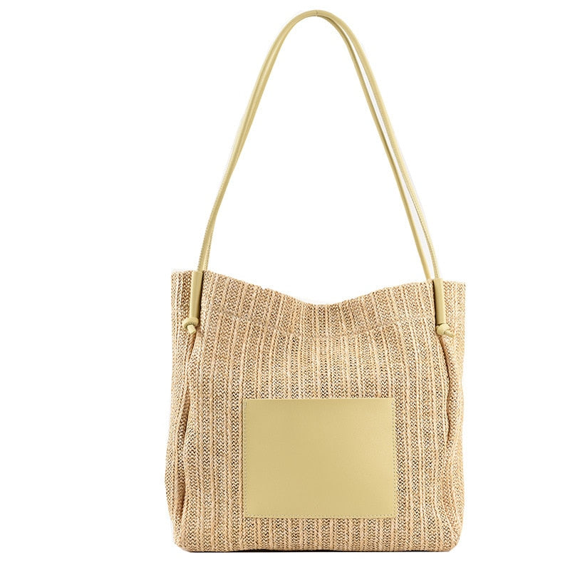Bolsa de Palha Feminina Casual
