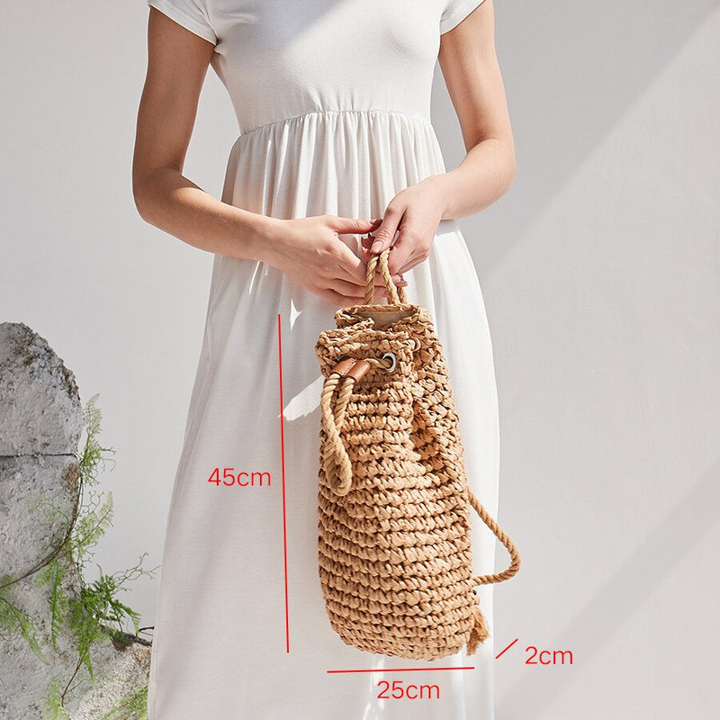 Bolsa de Palha Mochila