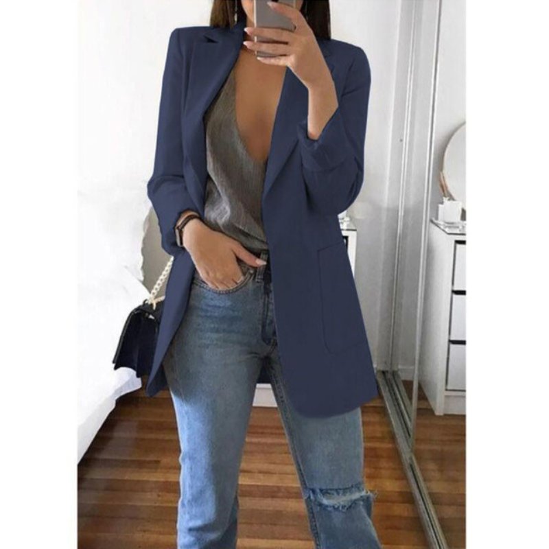 Blazer Alongado Oversized Fashionist - Loja Fact